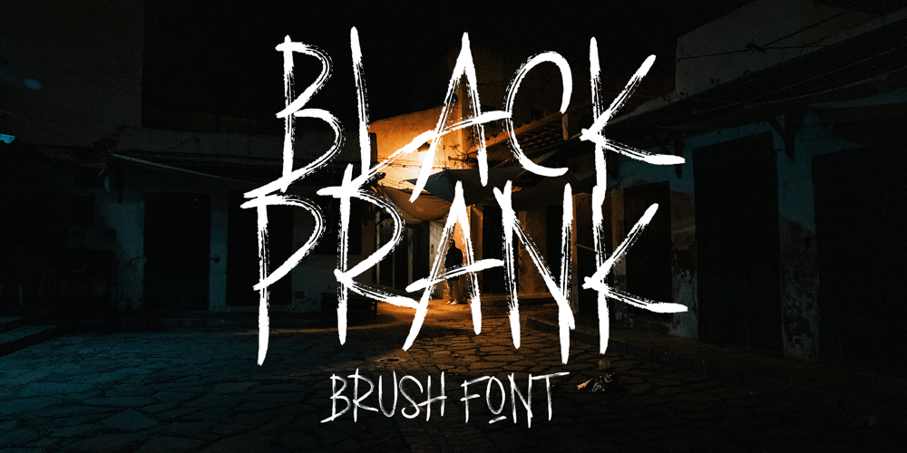 BLACK PRANK font
