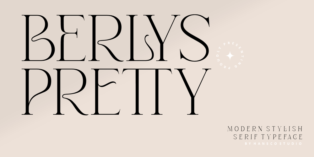 Berlys Pretty font