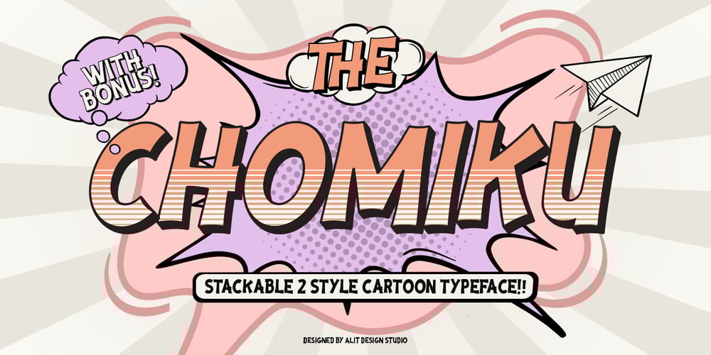 Chomiku font