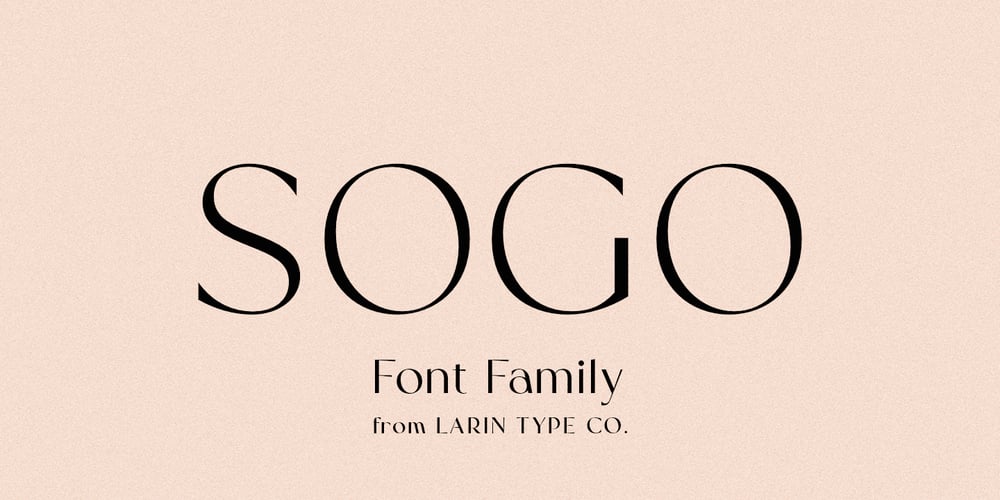 Sogo font