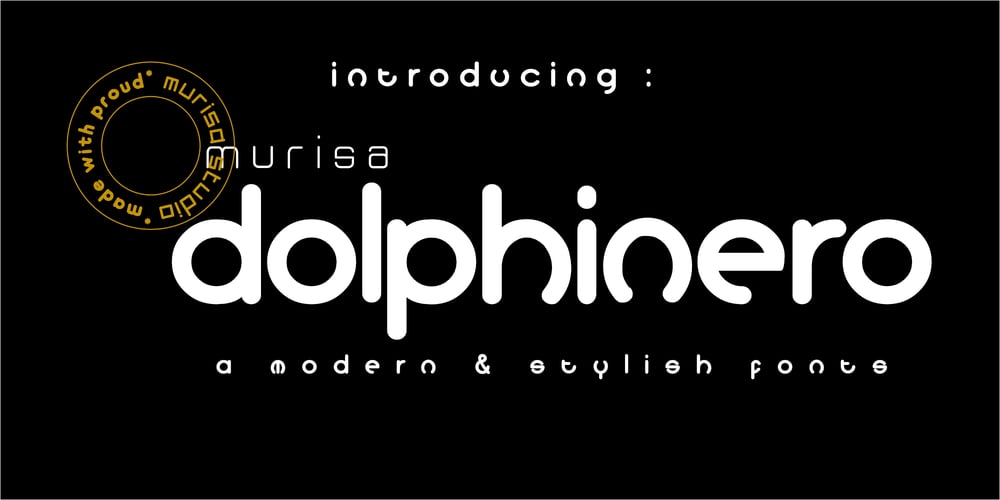 Dolphinero font