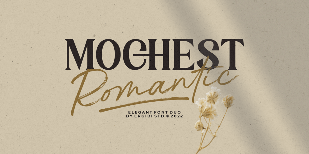 Mochest Romantic font