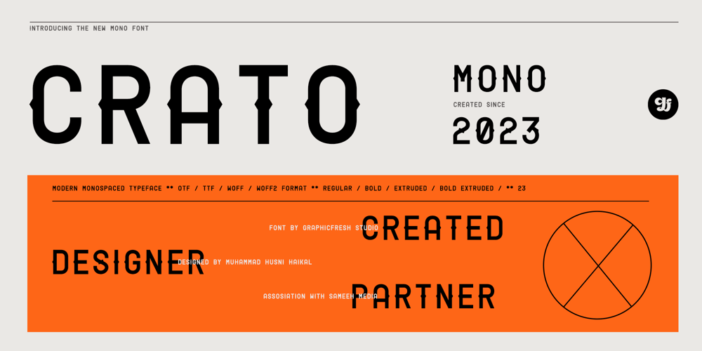 Crato Mono font