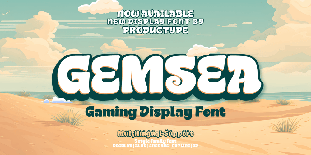 Gemsea font