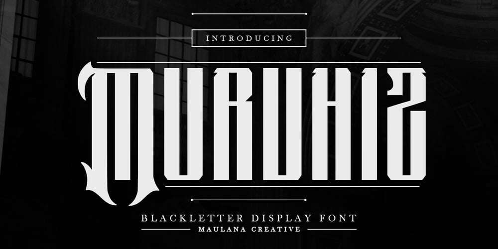 MC Murvhiz font
