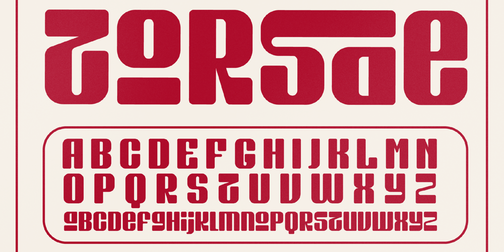 Torsae font