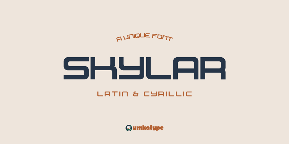 Skylar font