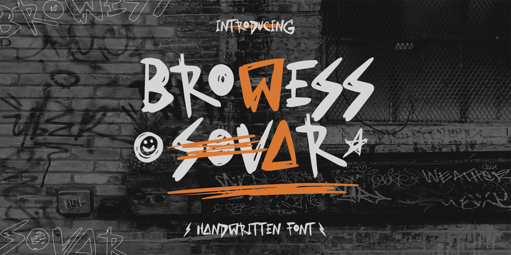 Browess Sovar font