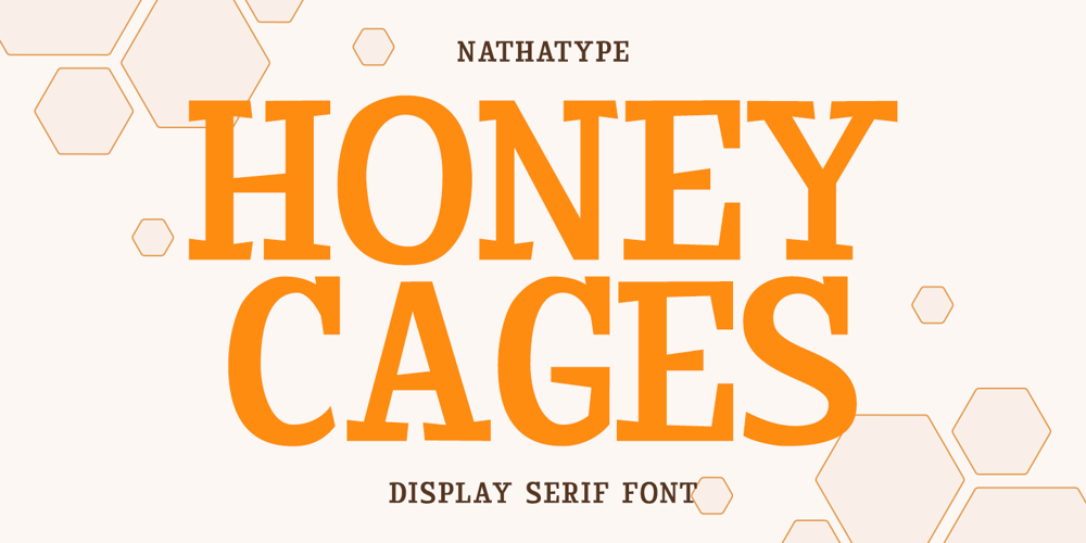 Honey Cages font