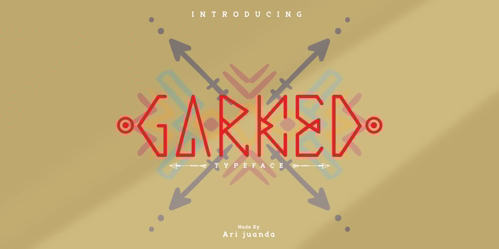 Garked font