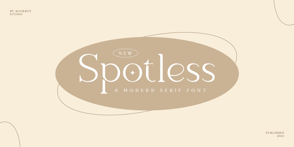 Spotless font