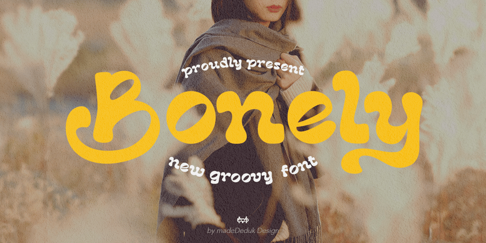 Bonely font