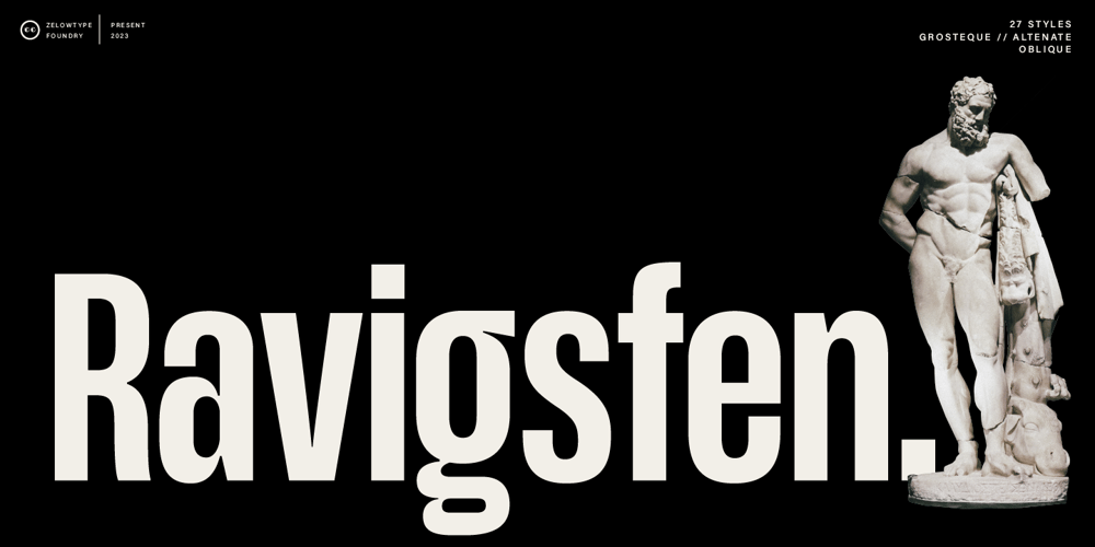 ZT Ravigsfen font