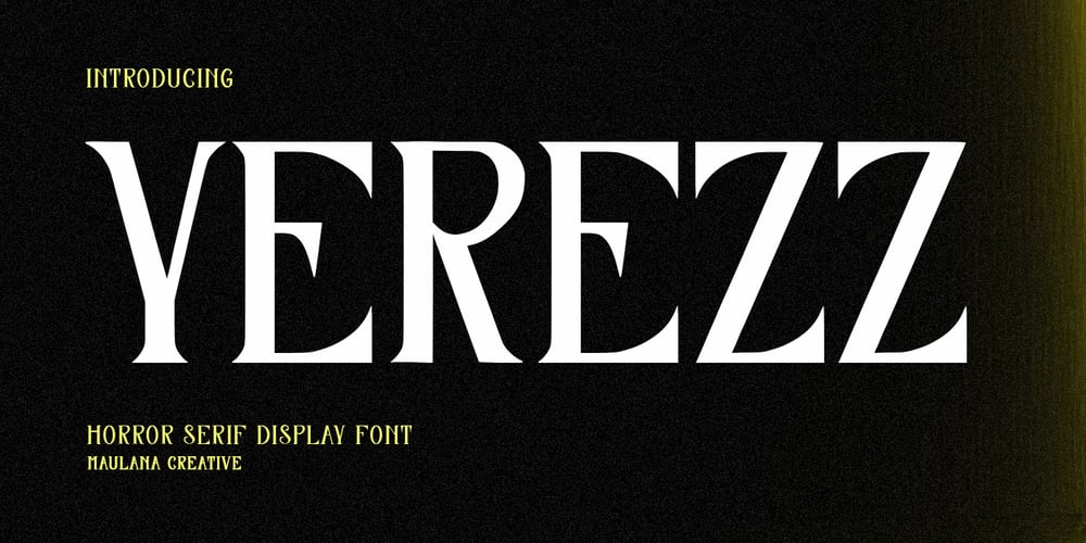 MC Yerezz font