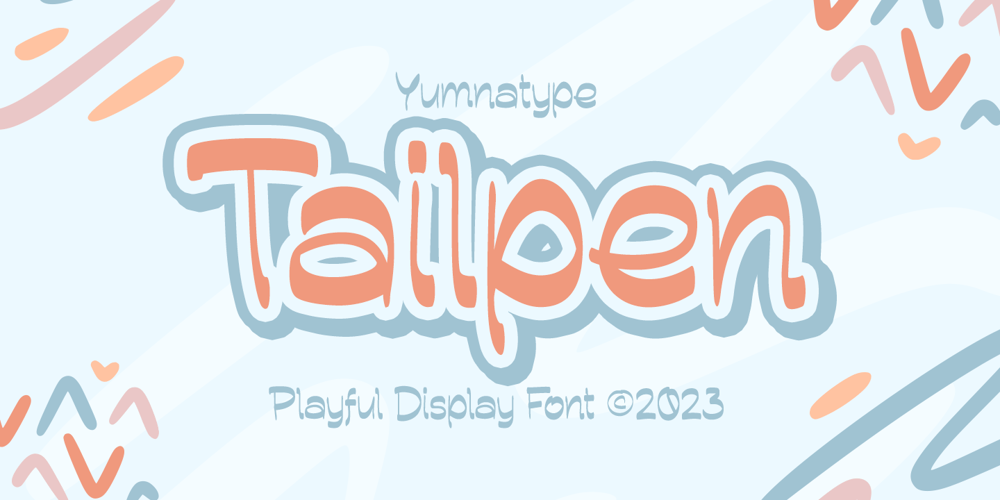 Tailpen font