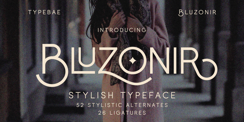 Bluzonir font