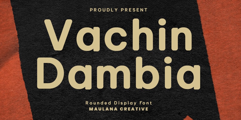 MC Vachin Dambia font