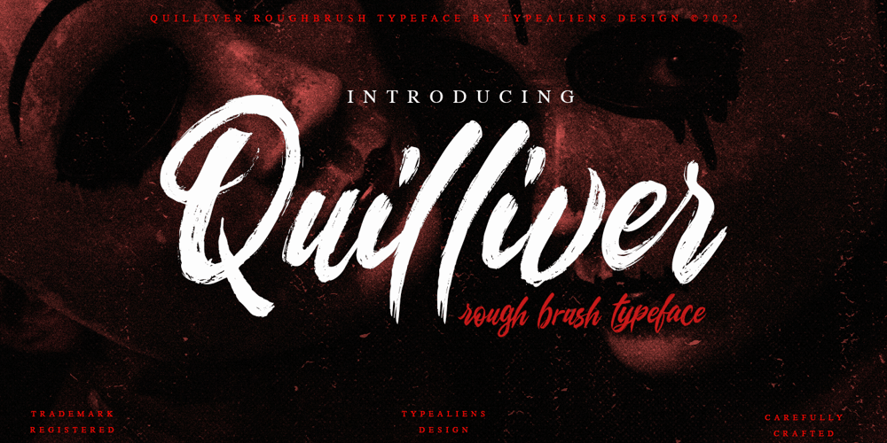 Quilliver font