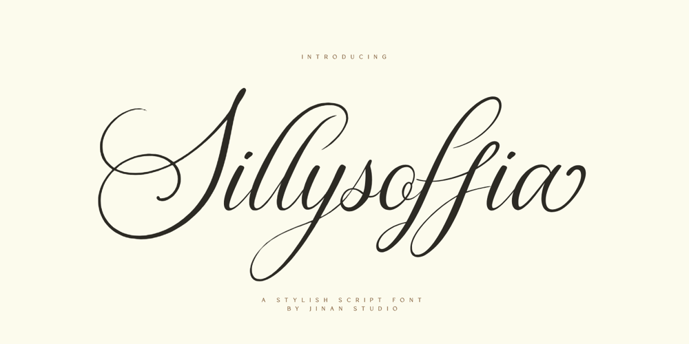 Sillysoffia font