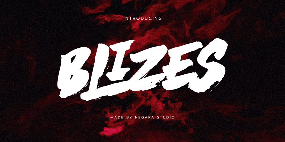 Blizes font