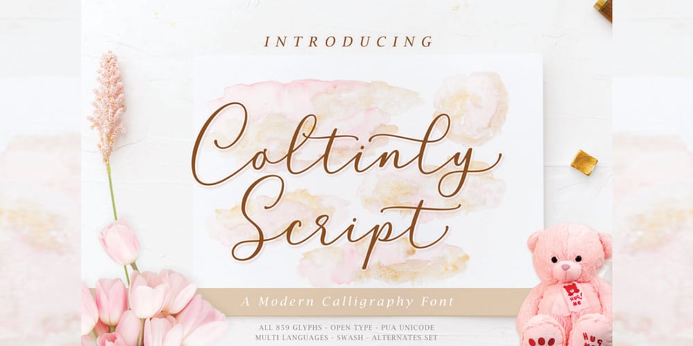 Coltinly Script font