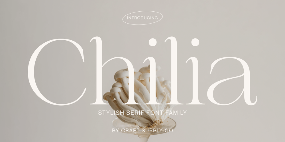 Chilia font