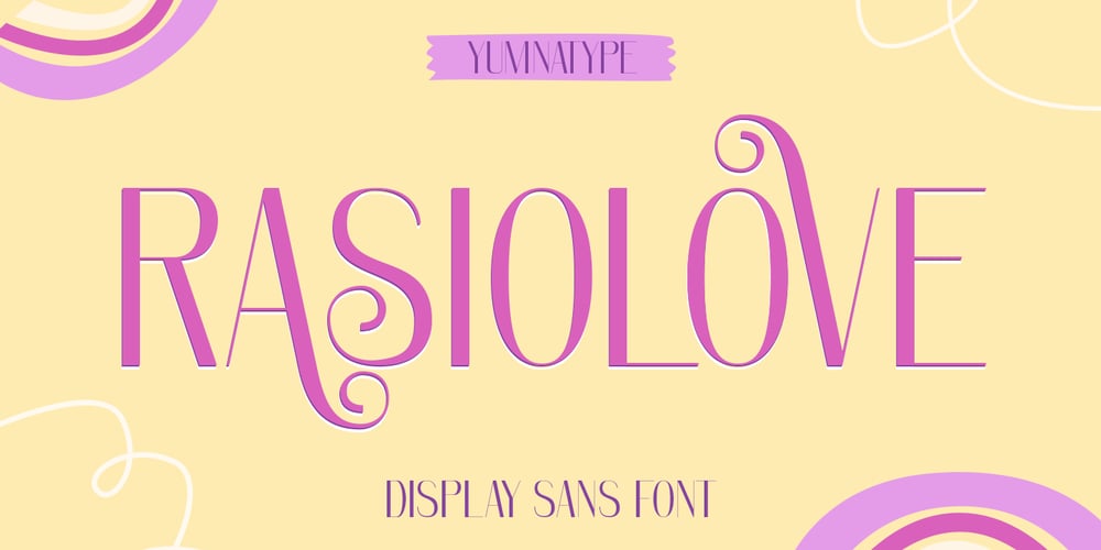 Rasiolove font