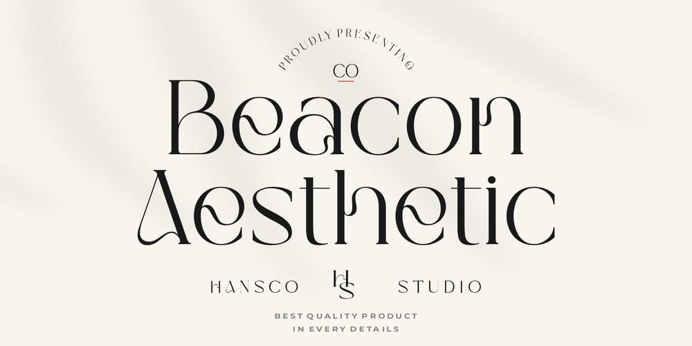 Beacon Aesthetic font