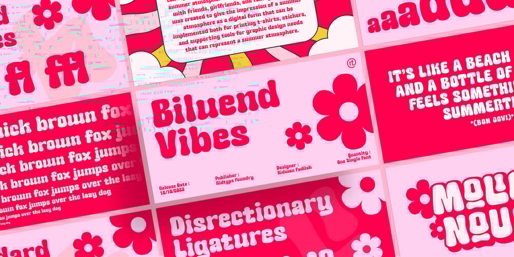 BiIuend Vibes font