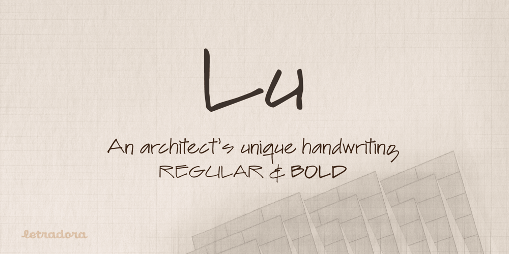 Lu Px font