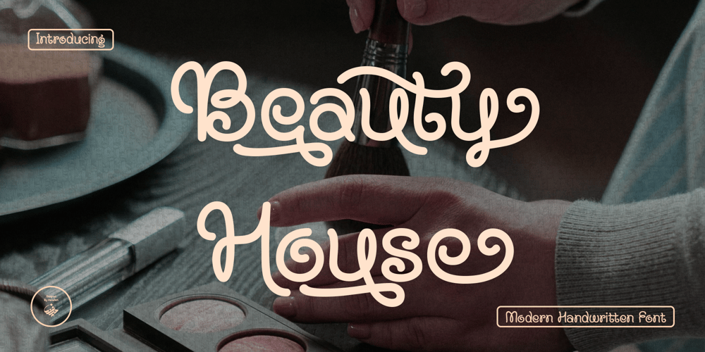Beauty House font
