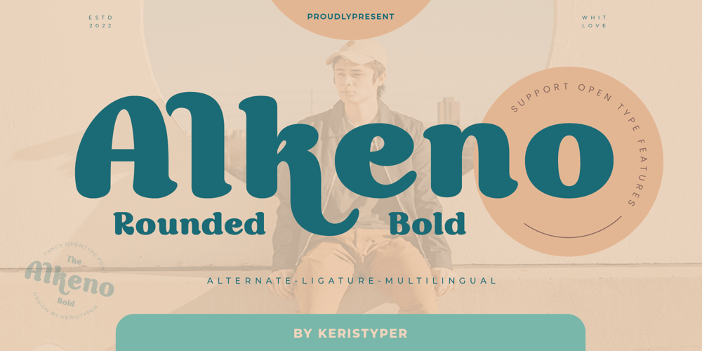Alkeno font