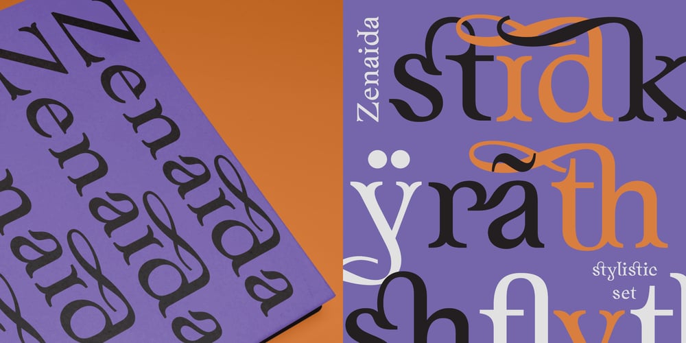 Zenaida font