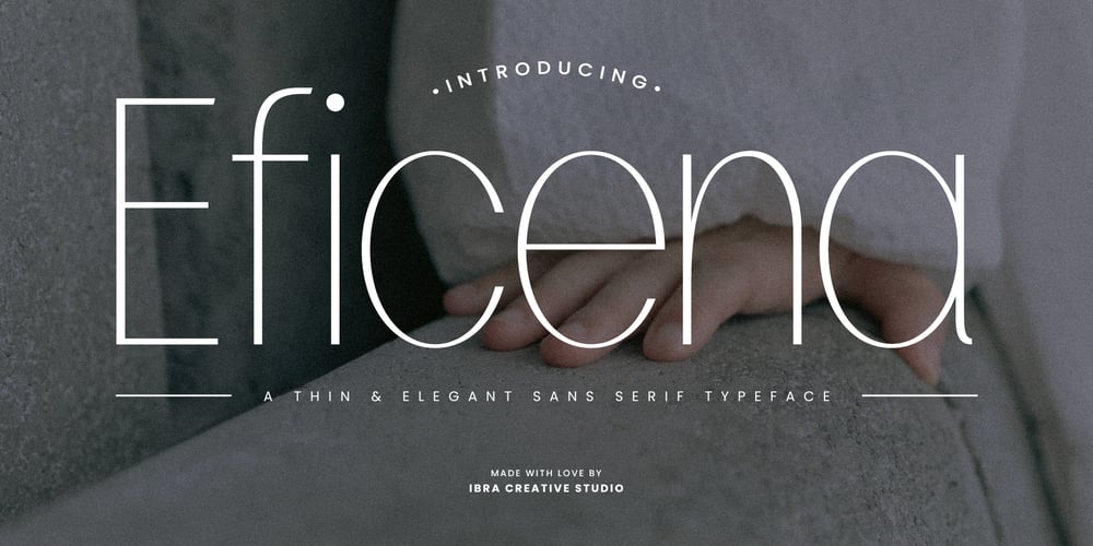 Eficena font