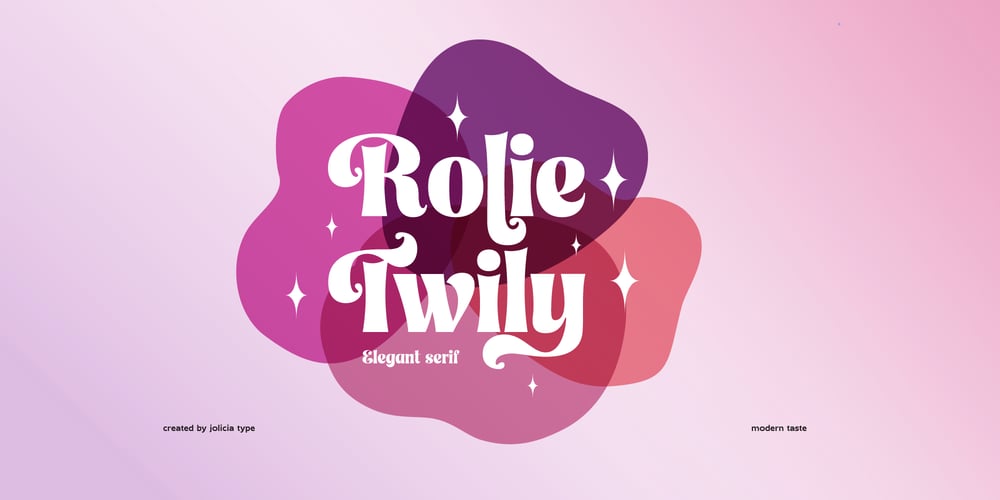 Rolie Twily font