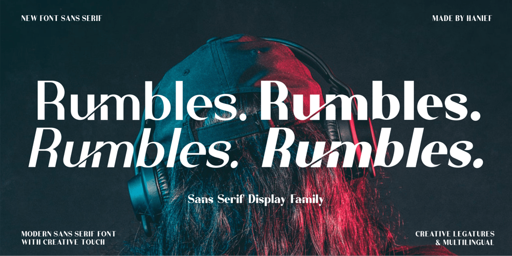 Rumbles Arena font