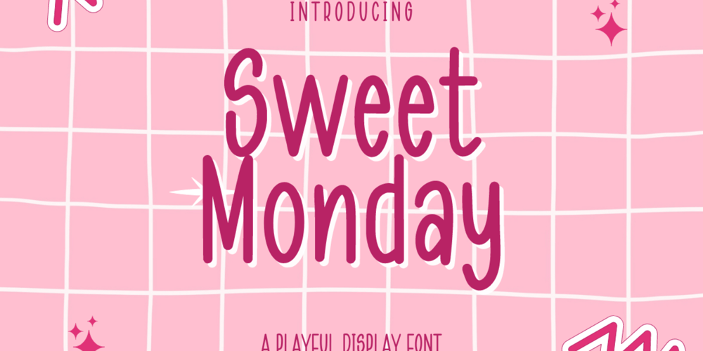 Sweet Monday font