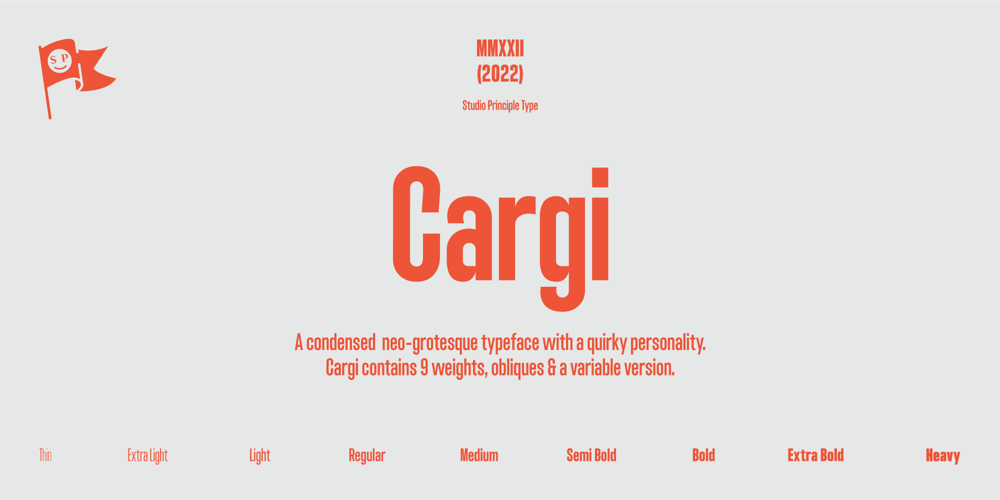 Cargi font