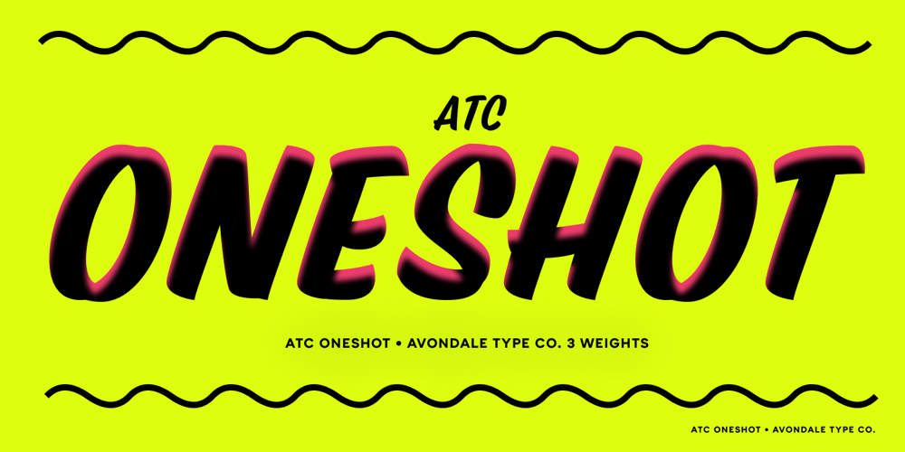 ATC Oneshot font