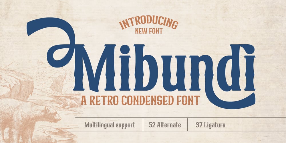 Mibundi font