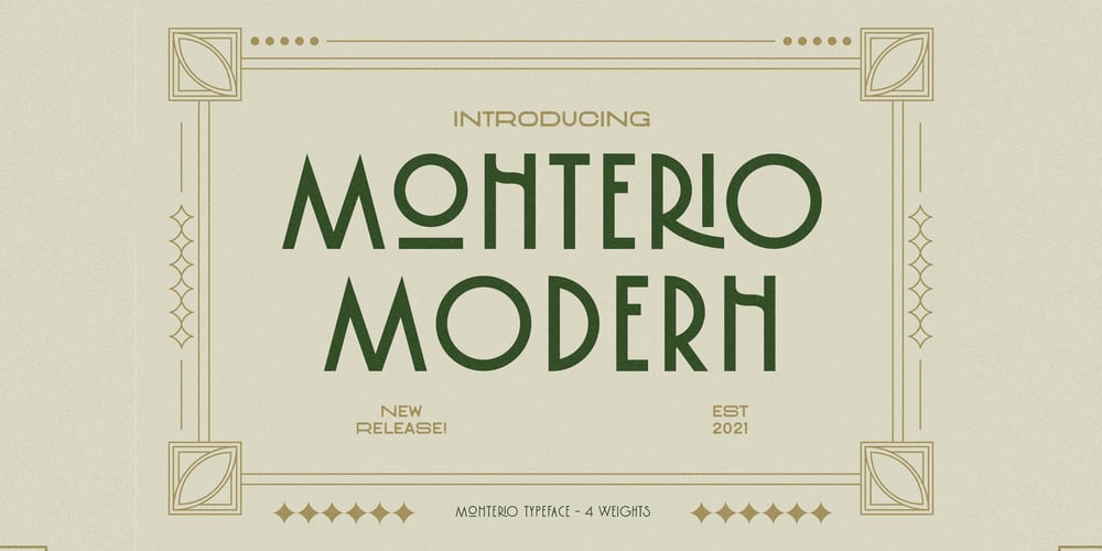CCS Monterio font