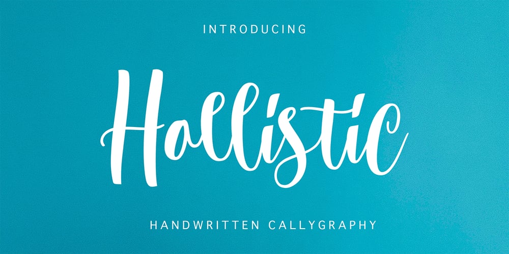 Hollistic font