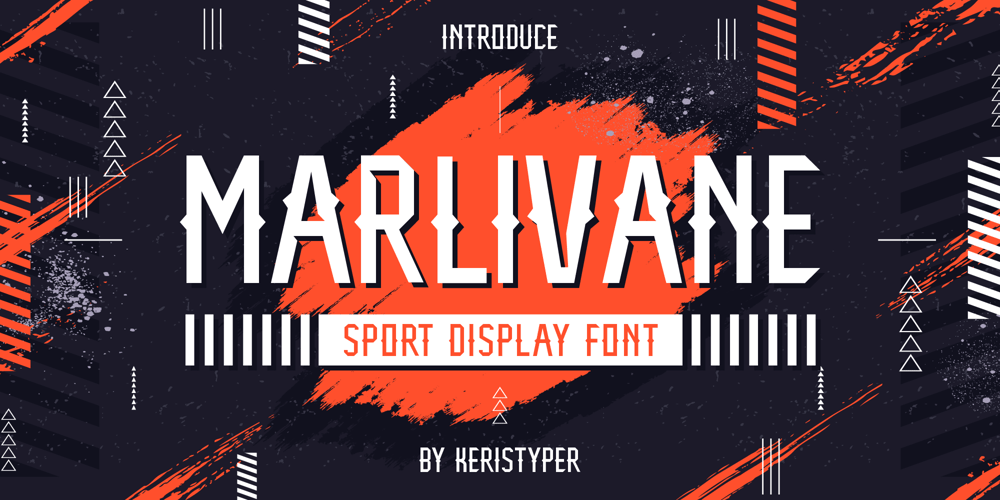 Marlivane font