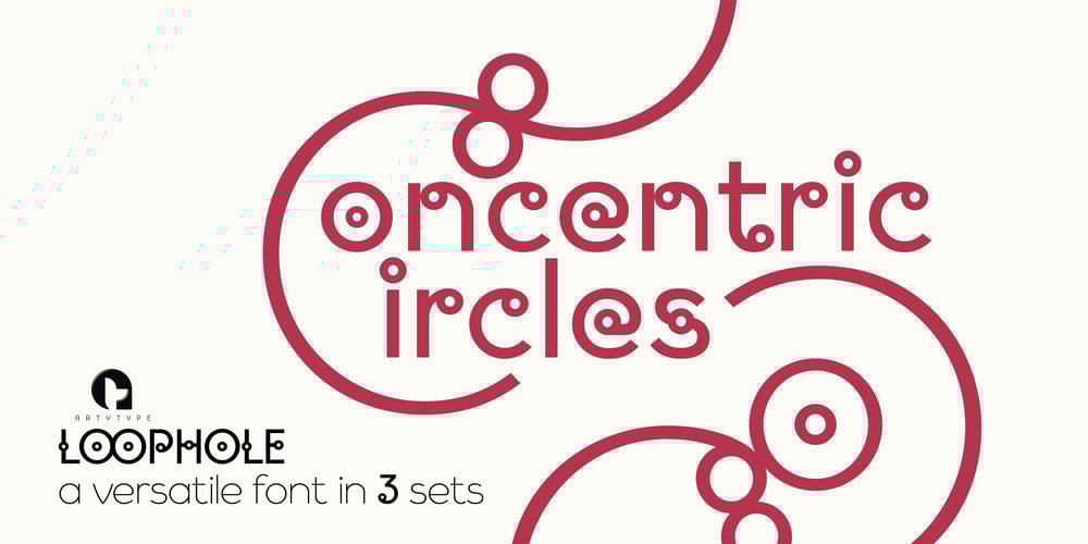 Loophole font