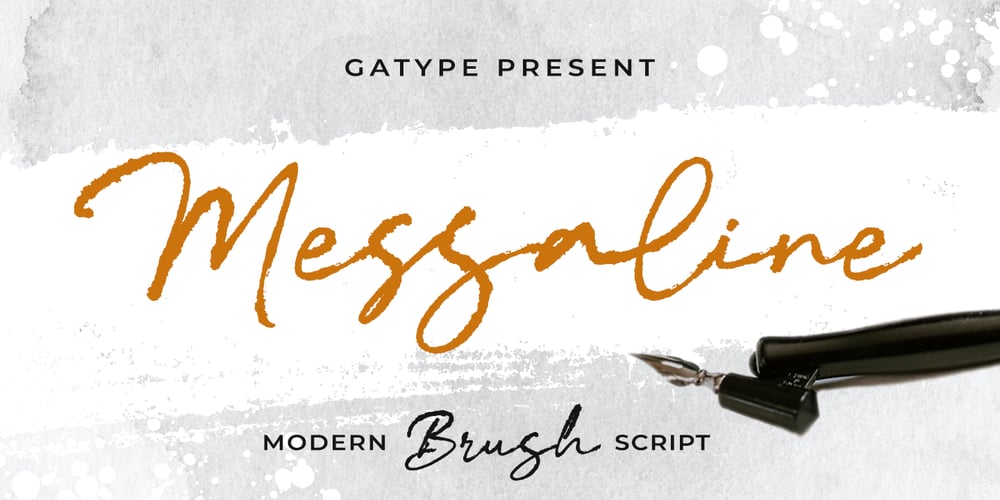 Messaline font