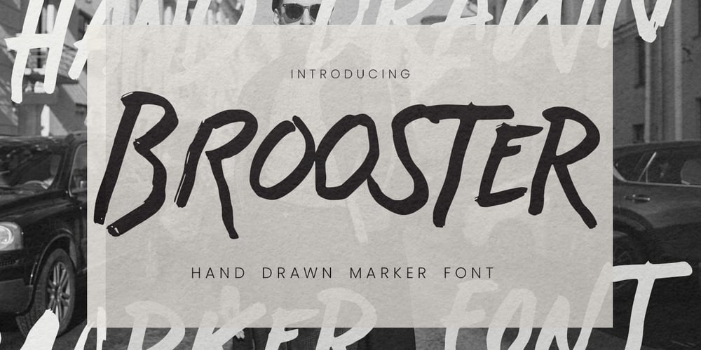 Brooster font