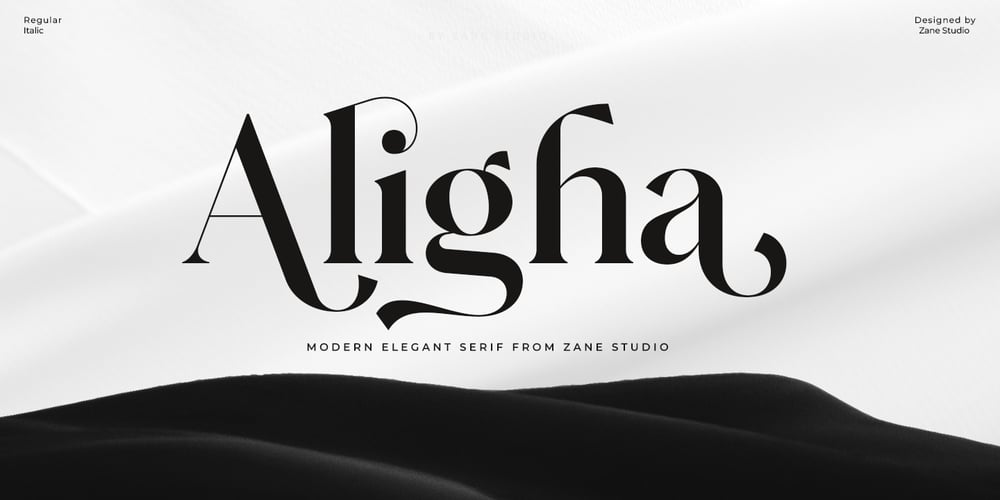 Aligha font
