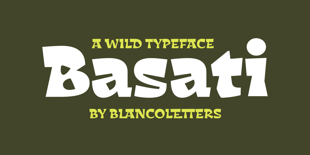 Basati font