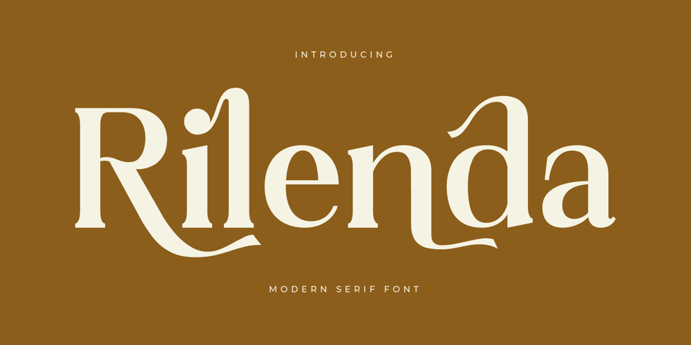 Rilenda font
