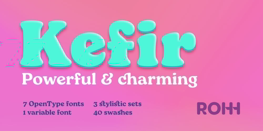 Kefir font
